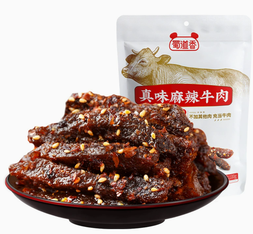 蜀道香  真味麻辣牛肉100g